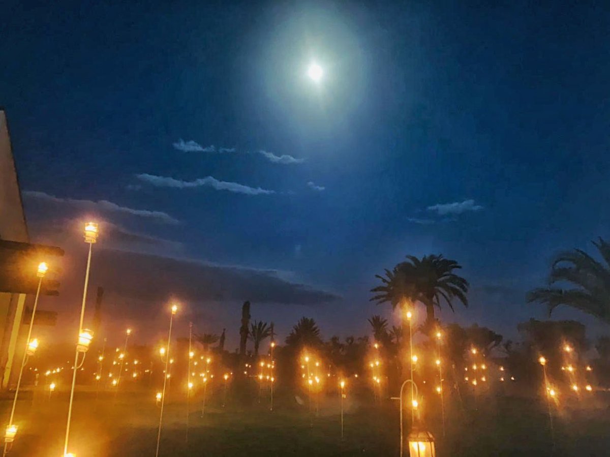 FairmontRPM's tweet photo. Tonight, we are proud to join the #EarthHour movement and switch off our lights from 8.30 pm to 9.30 pm 🕯 #JoinTheMovement

@earthhour #EarthHour #Connect2Earth #SaveThePlanet #DevotedTeam #EcoFriendly #FairmontMarrakech #FairmontMoments @All @FairmontHotels https://t.co/jUeXgM50om