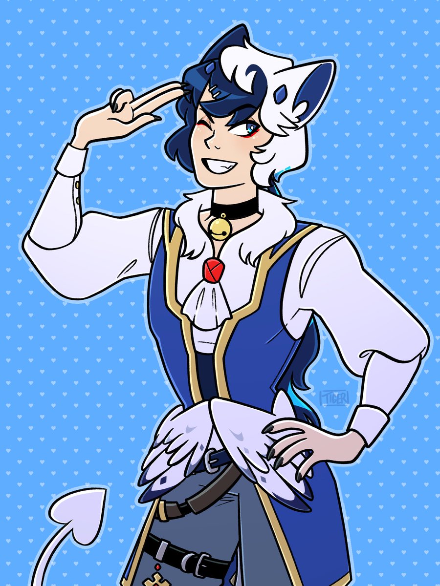 tiigerbread's tweet image. a couple of commissions for my buddy @Glacerockes 💞✨