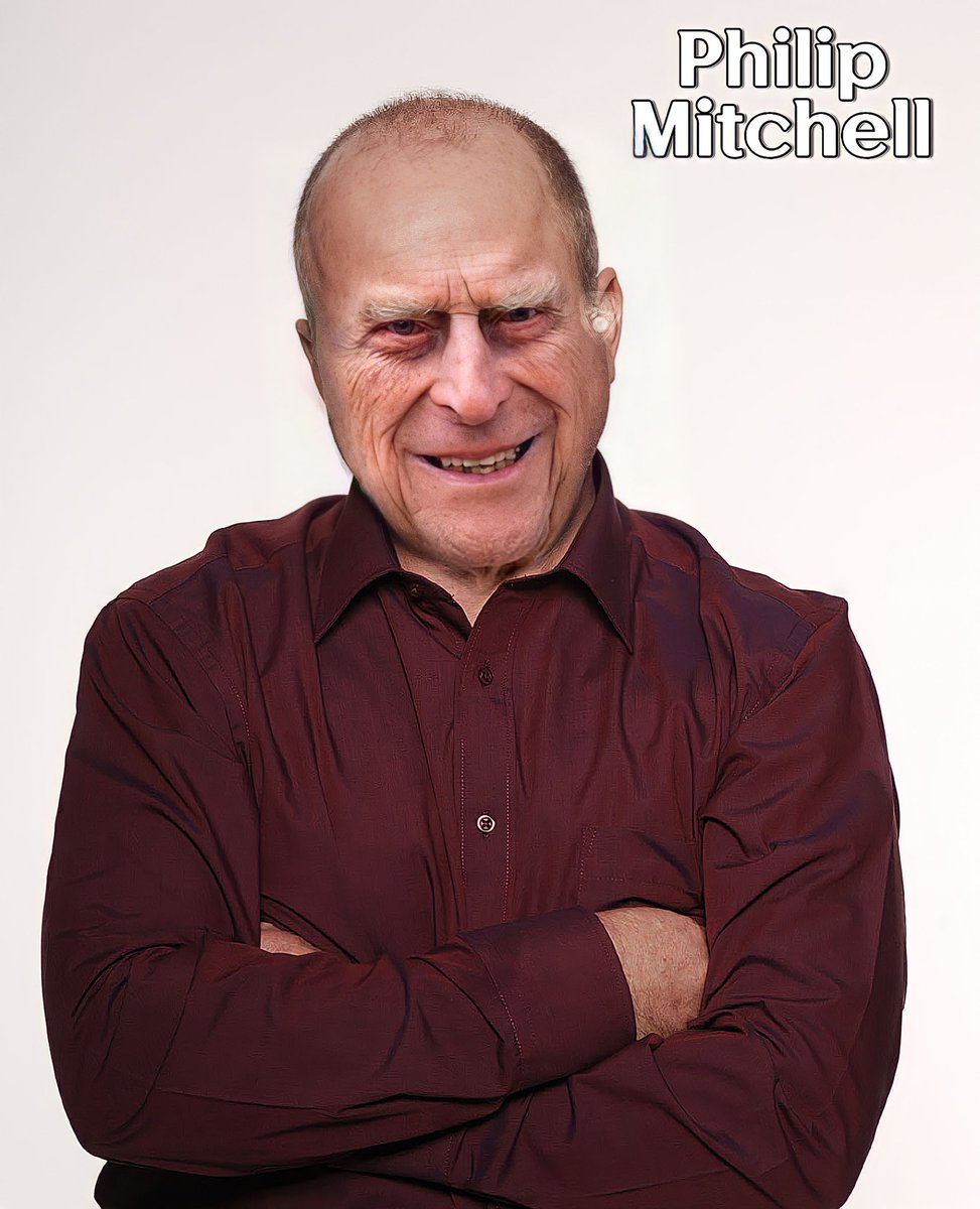 CelebJacker27's tweet photo. @Coldwar_Steve @bbceastenders #PrincePhilip #philmitchell #EastEnders #RoyalFamily #photoshop #Memes https://t.co/AasXLAHxha