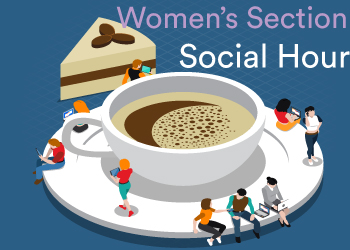 The Women's Section is hosting a social hour on Tuesday April 6, 4:30 pm - 6:00 pm.  CCCBA members and guests are welcome. Questions? Contact Ariel Brownell Lee. Reserve your spot here ow.ly/c47M50E9U6g