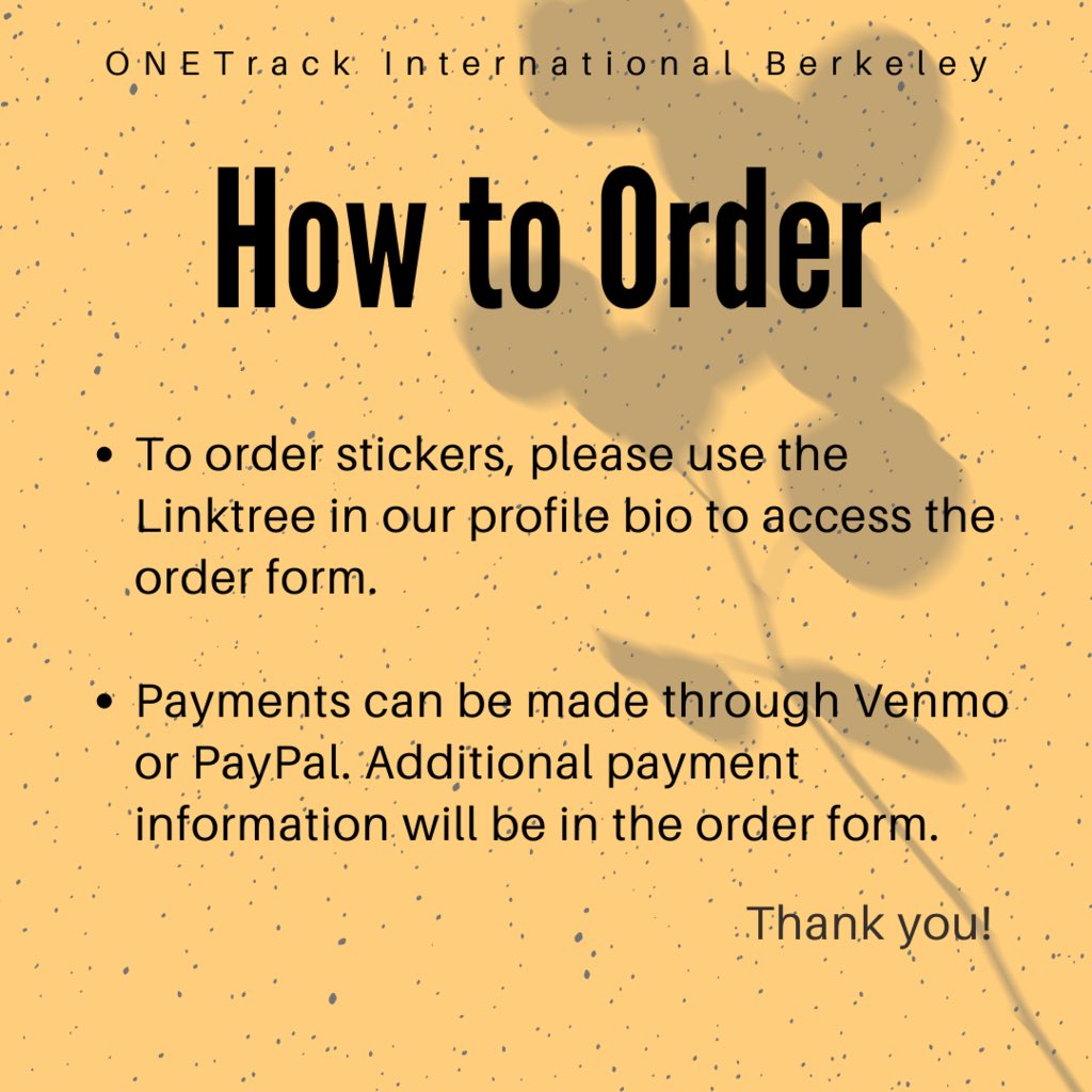 CalONEtrack's tweet photo. Check out our latest #sticker sale #fundraiser and help support an amazing cause! #thankyou #nonprofit #ucberkeley #onetrackinternational https://t.co/54kxRyOgR7