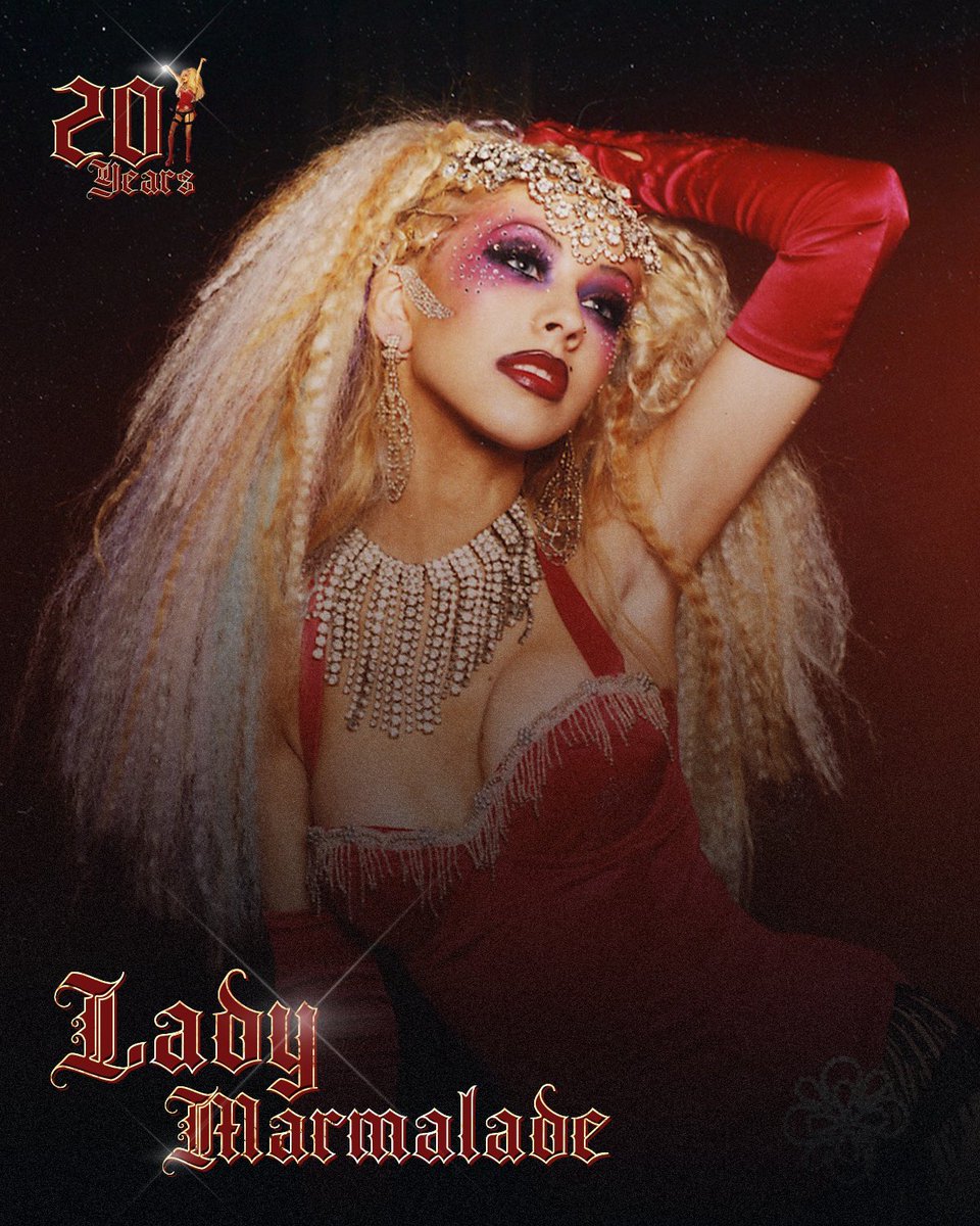 xtina's tweet image. Happy Anniversary, Lady Marmalade ❤️❤️