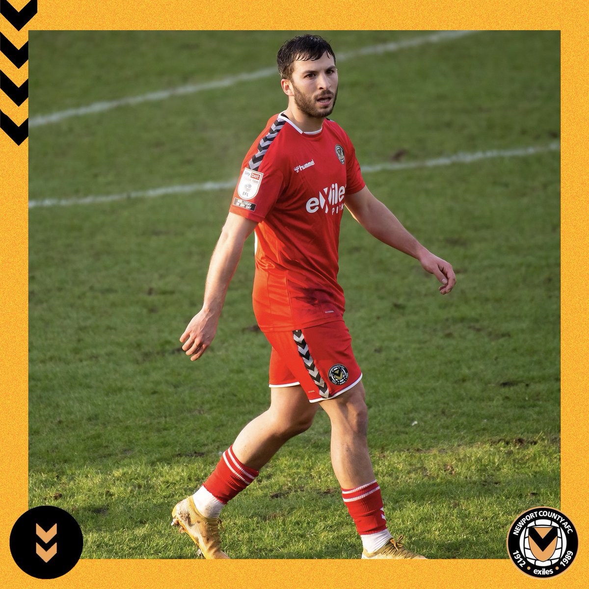 NewportCounty's tweet photo. Luke Gambin scores a brilliant goal to give Malta the lead in their @FIFAWorldCup qualifier against Slovakia.🇲🇹

Well done, Luke!👏

#OneClubOneCounty https://t.co/3wMTBJUJ6X