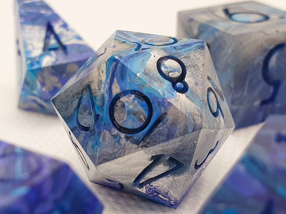 MilitaryMice's tweet photo. Squeek Squeek!
We hope the creatures of the forest are well! A new set has been fresh forged, inspired by the far away Izzet Engineers! We hope you like them!
- Lieutenant Squeeks
https://t.co/r21VN8jS3Q

#dice #dnd #customdice #resinart #rpg #mtg #prettydice #craft https://t.co/70Ho4YaUyf