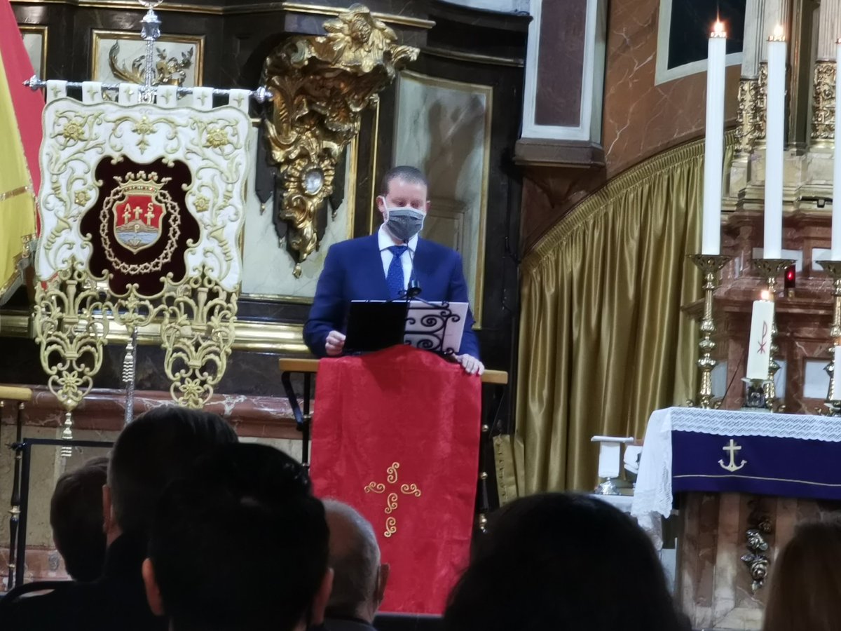 jruiz2539's tweet photo. Ahora nuestro compañero @spuertomanchon #pregonando la #SemanaSanta de #Aspe 2020 - 2021 https://t.co/QiND19FXRh