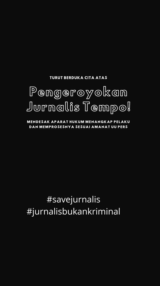 AJI_JAKARTA's tweet photo. ALLERTA! Kawan2, seorang kawan kami Nurhadi Tempo Surabaya disekap, diinterogasi dan dipukuli sejumlah orang saat mendatangi sebuah acara terkait kerja-kerja jurnalistiknya. Para pelaku mengaku anggota Polri dan TNI. https://t.co/jIS3y6kRaW