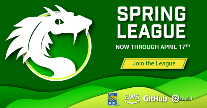 playbattlesnake's tweet photo. Time is running out to register for the 2021 #SpringLeague!⌛️
Whether your Battlesnake is making a #dramaticentrance 🎭or you're just finding out about Spring League today, don’t miss your chance to join an epic competition 🐍
Join the league at https://t.co/ifLjZ8NsoX https://t.co/PnZHSxUhLV