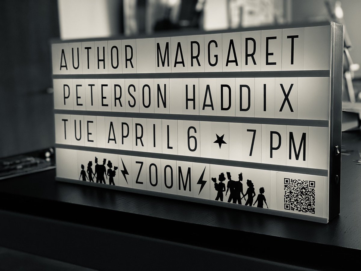 covertocover_oh's tweet photo. Looking forward to Greystone Secrets 3: The Messengers! We are honored to host this free special event with Margaret on April 6 (the book’s official release date). Register and/or preorder a signed copy at https://t.co/4MgrwlQrHS https://t.co/v2MGR2tzt6