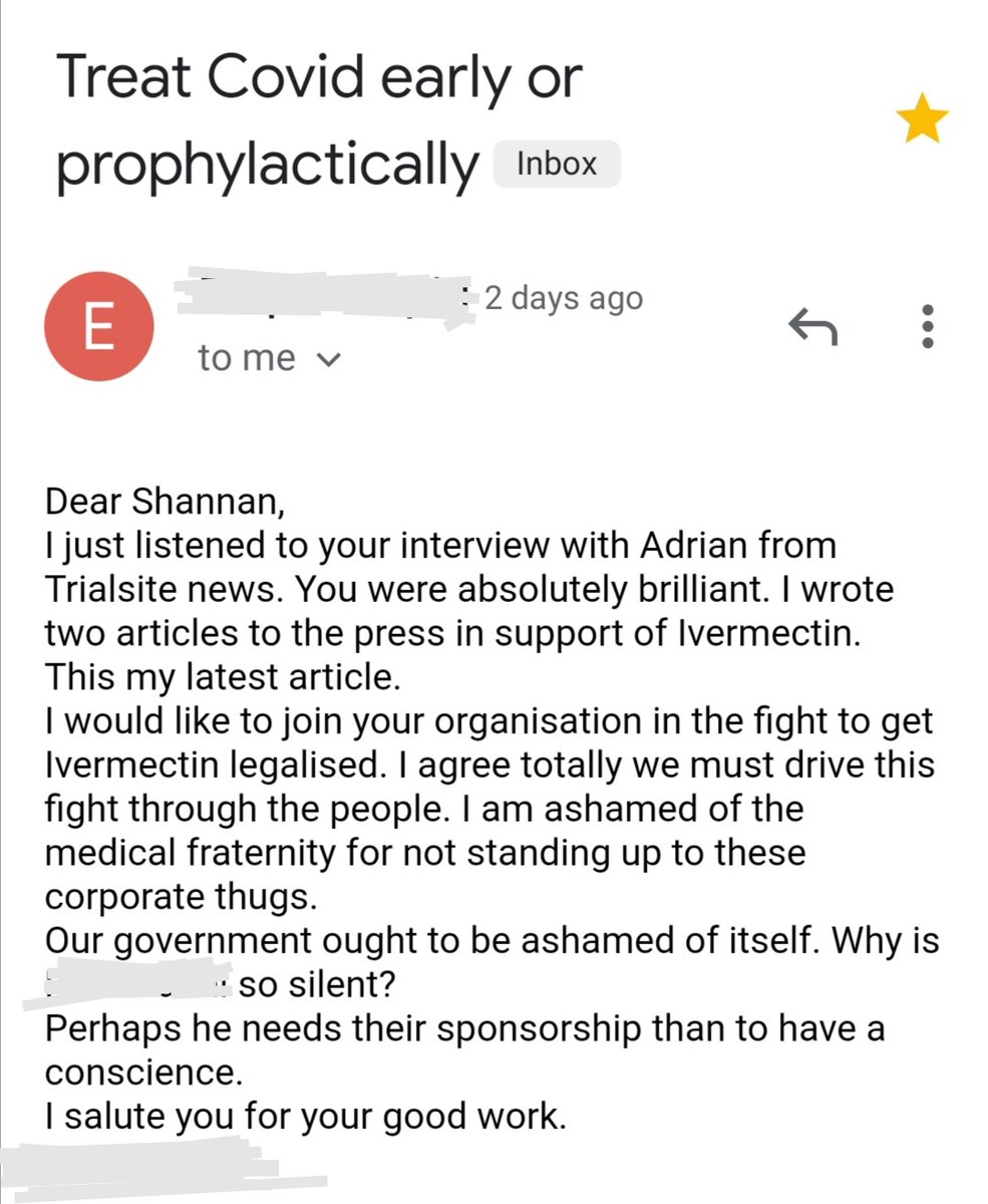 SahariIvsa's tweet photo. . A doctor in South Africa takes a stand, reaches out to SAHARI THJ. We need brave medical professionals who stand with the people. SAHARI THJ is calling for people-centered &amp; civil society lead health care. Globally @TrialsiteN @ShabnamPalesaMo @Covid19Critical @EvidenceLimited https://t.co/E8pUKXYCxQ