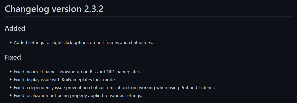 TotalRP3's tweet photo. Total RP 3 version 2.3.2 is now available! It brings a few improvements and bugfixes following reports from the last few days.
Retail: https://t.co/4RKFpvzTK5
Classic: https://t.co/DeicBthILv https://t.co/GiiPjvId4v