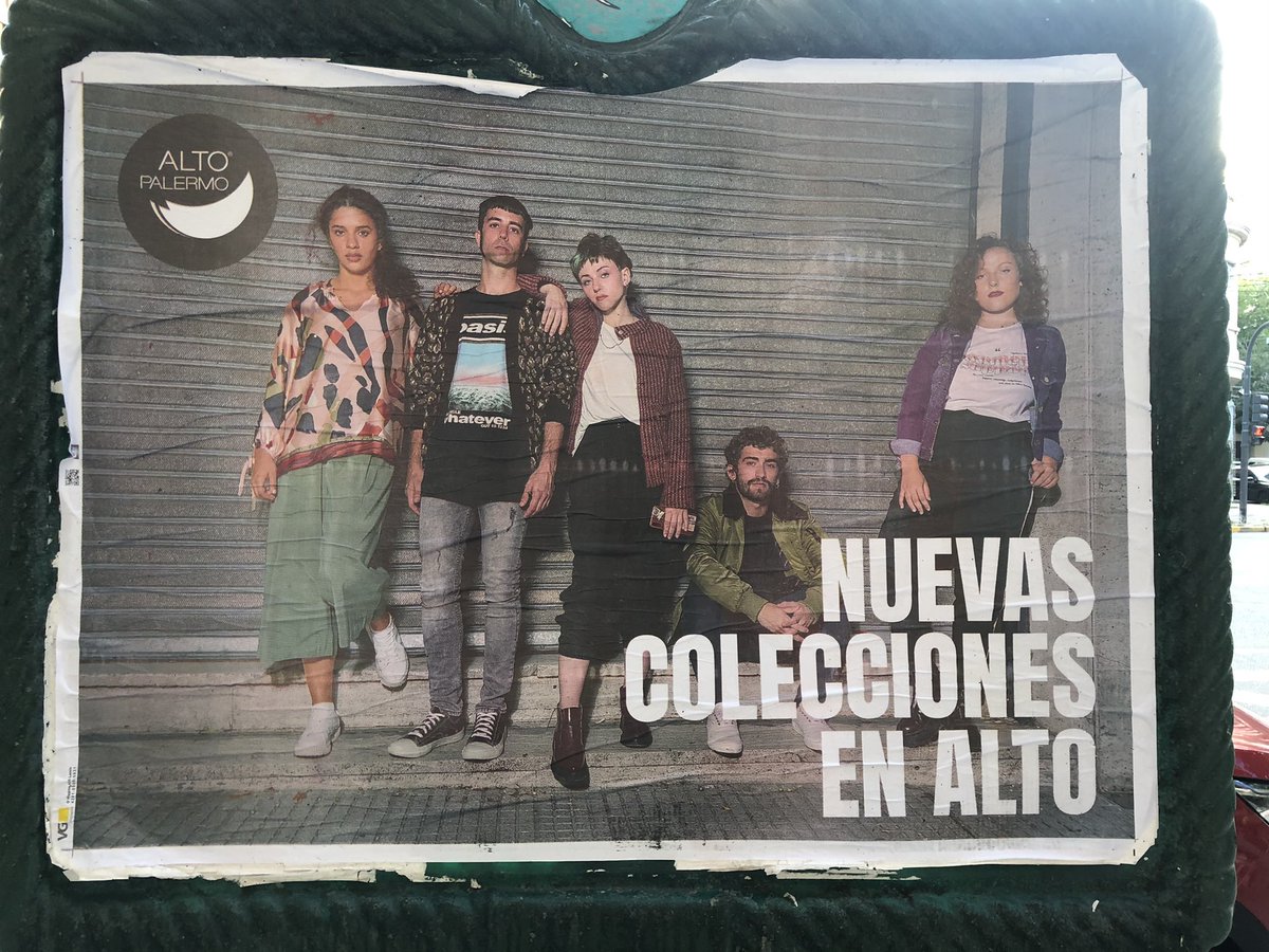 PeloBasevich's tweet photo. #BrandingLessons
En un año de miles de cierres de negocios, los genios de #AltoPalermo y sus millennials creativos largan esta “campaña” con esta imagen. Se puede tener menos tacto y sentido comun? https://t.co/F3pO0QwqUi