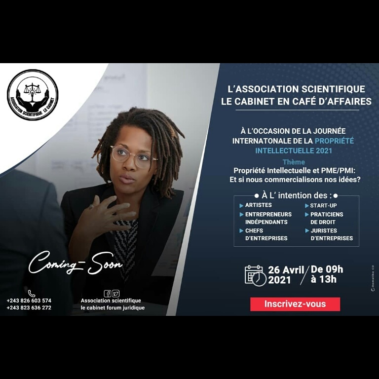 AssociationAsc's tweet photo. Saviez-vous que les bonnes idées qui vous traversent la tête peuvent se monnayer, se vendre ou/et s'acheter et cela devenir la source génératrice pour vous dans la société commerciale ? 
Prenons rendez-vous avec @asc_le_cabinet_rdc le 26 Avril 2021et déjà bonne réflexion en mont. https://t.co/NAdCavjNyC