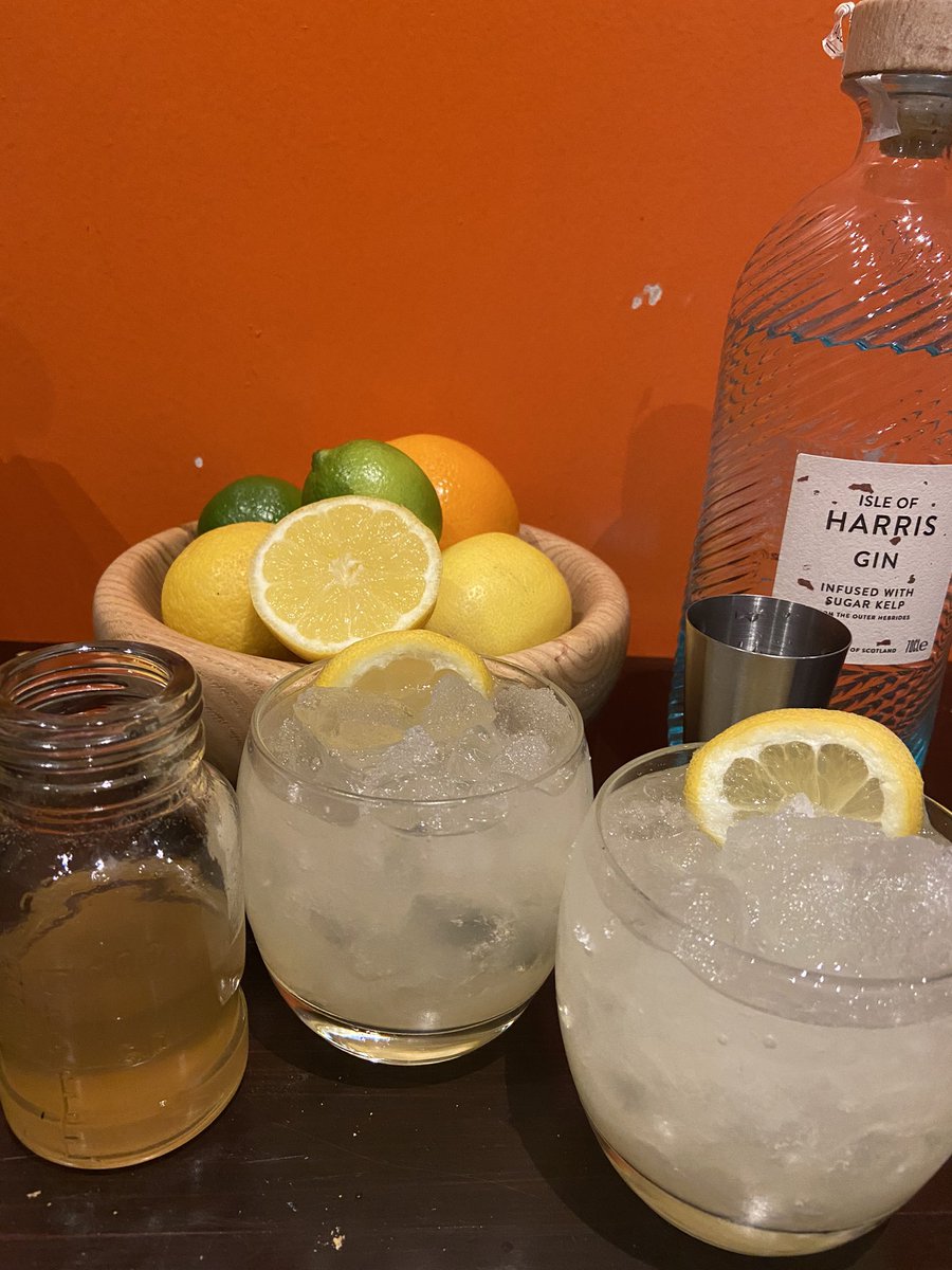 The Bees Knees... what an amazing original cocktail. 

#mixology #cocktails #cocktail #harrisgin #honey
