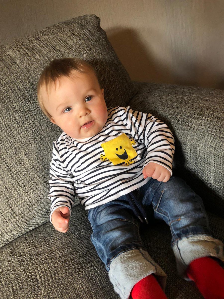 daddyto3plus1's tweet image. “I’ve been here 7 months now. All I do is sleep, eat and poo. What’s your superpower?”  #dadlife #dadsnet #sahd #3plus1