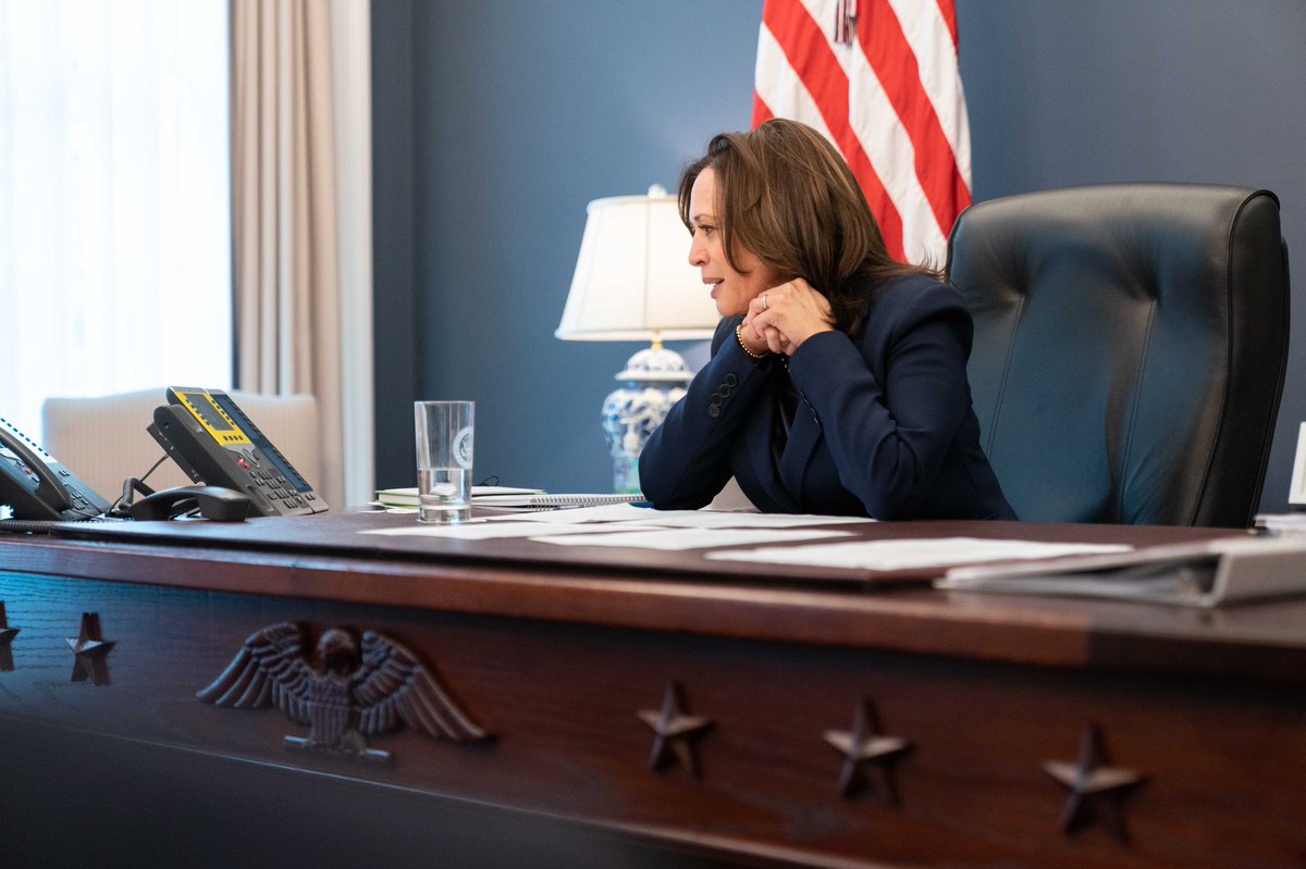 For all you history buffs: the desk in my West Wing office was constructed by the <a href="/USNavy/">U.S. Navy</a> out of reclaimed materials from the USS Constitution warship. On this day in 1794, President George Washington signed the Naval Act which authorized construction of the USS Constitution.
