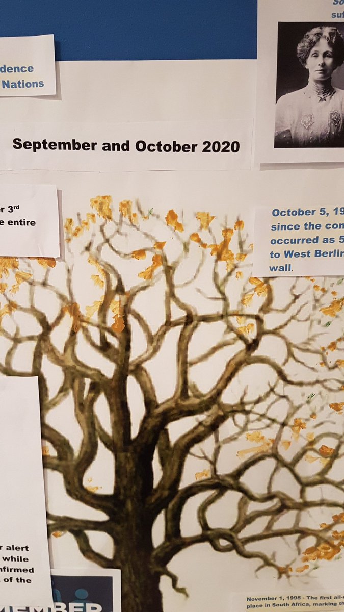 UHMBT Chaplaincy (@chaplaincyuhmbt) on Twitter photo October. Where did the summer go? Where did time go? 1922 Fascists march on Rome. 1945 United Nations founded. 2020 Pamdemic. The world keeps on turning, new challenges keep appearing. <a href="/UHMBT/">MorecambeBayNHSTrust</a> <a href="/aaroncumminsNHS/">Aaron Cummins</a> <a href="/BayTrustRadio/">Bay Trust Radio</a> <a href="/bayhospitals/">Bay Hospitals Charity</a> <a href="/BeyondRadio/">Beyond Radio 🎙</a> #UHMBTvigil October. Where did the summer go? Where did time go? 1922 Fascists march on Rome. 1945 United Nations founded. 2020 Pamdemic. The world keeps on turning, new challenges keep appearing. <a href="/UHMBT/">MorecambeBayNHSTrust</a> <a href="/aaroncumminsNHS/">Aaron Cummins</a> <a href="/BayTrustRadio/">Bay Trust Radio</a> <a href="/bayhospitals/">Bay Hospitals Charity</a> <a href="/BeyondRadio/">Beyond Radio 🎙</a> #UHMBTvigil