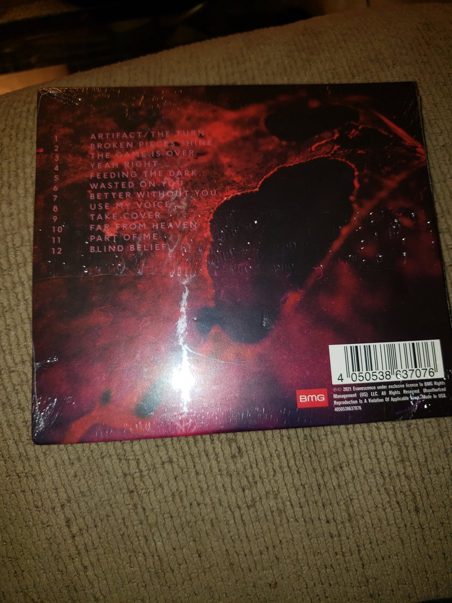 Just arrived via <a href="/amazon/">Amazon</a> Prime! Thank you <a href="/evanescence/">Evanescence</a>