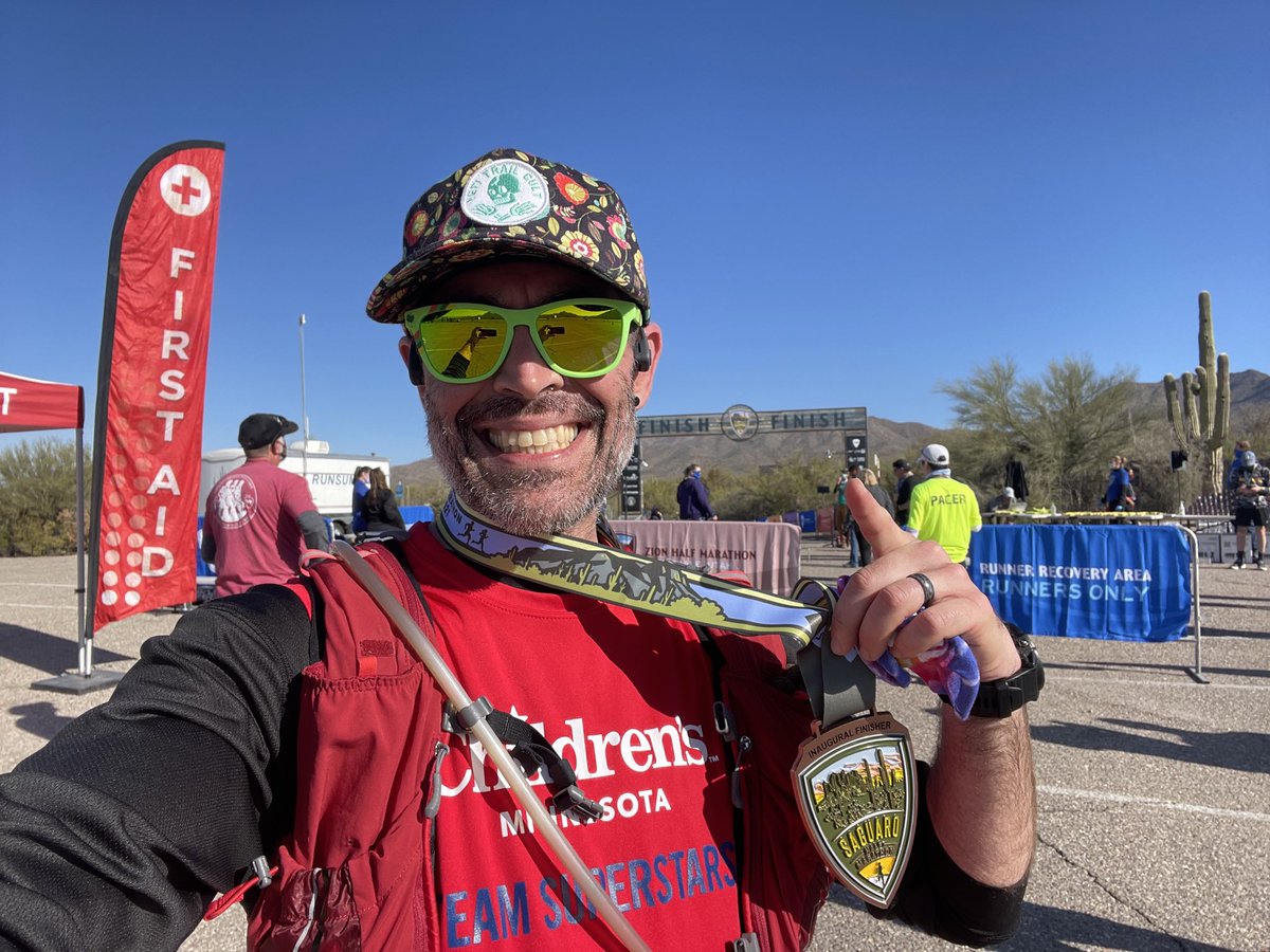 _Elliot_Nelson_'s tweet photo. @VacationRaces #Inaugural #SaguaroHalfMarathon
#LoveToRun #Trail #Love
@childrensmn #TeamSuperstars
@yeti_runners #DoRadThings
@TeamRWB #OneTeam
@AltraRunning #Olympus4 ❤️
Help #fundraise critical funds needed in Children’s Oncology and #Give #Hope.
https://t.co/vG3wPao5rf https://t.co/Slq0pHiZBu