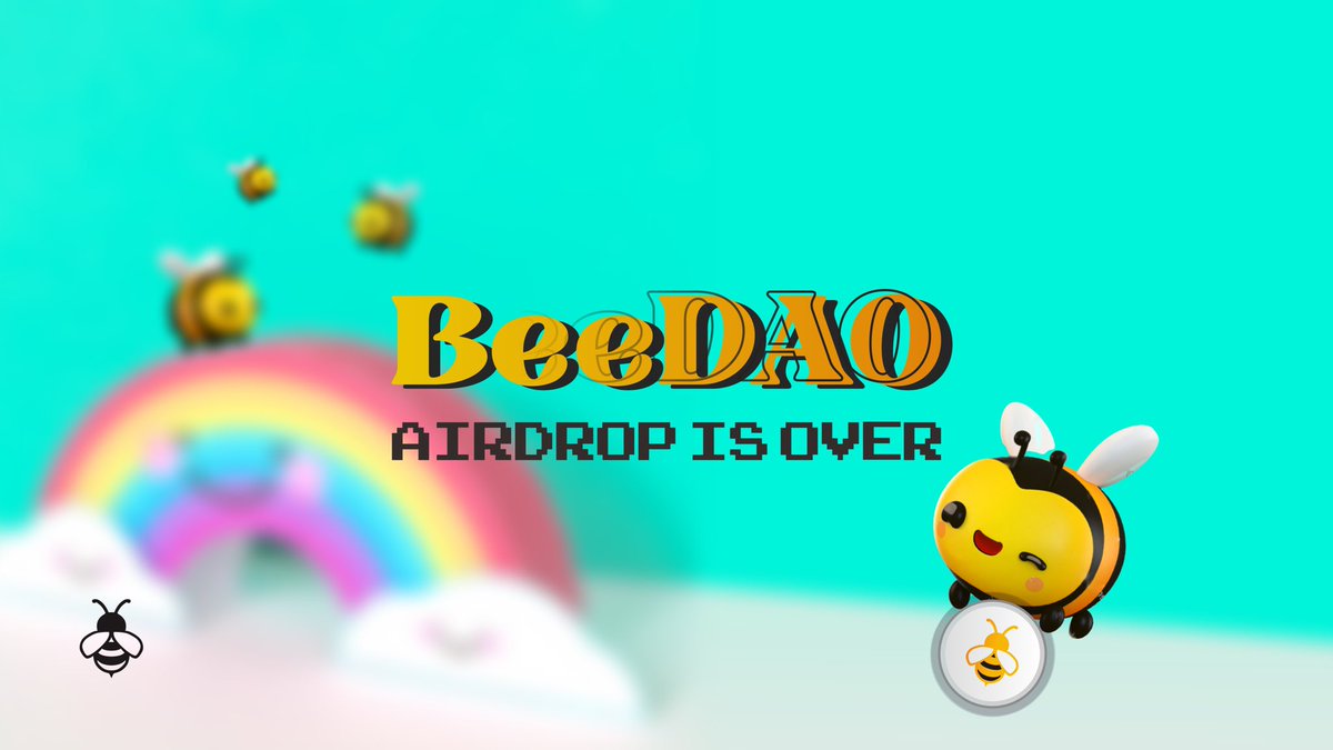 Thank you to all participants who have joined BeeDAO first Fundrop. Our team will be distribute your $BDAO tokens in stages from today for the first 2000 person who obey the rules correctly.

See you in the next FunDrop, #BeeFAMS! Good luck and Have a nice day 💝.

#Airdrop #BSC