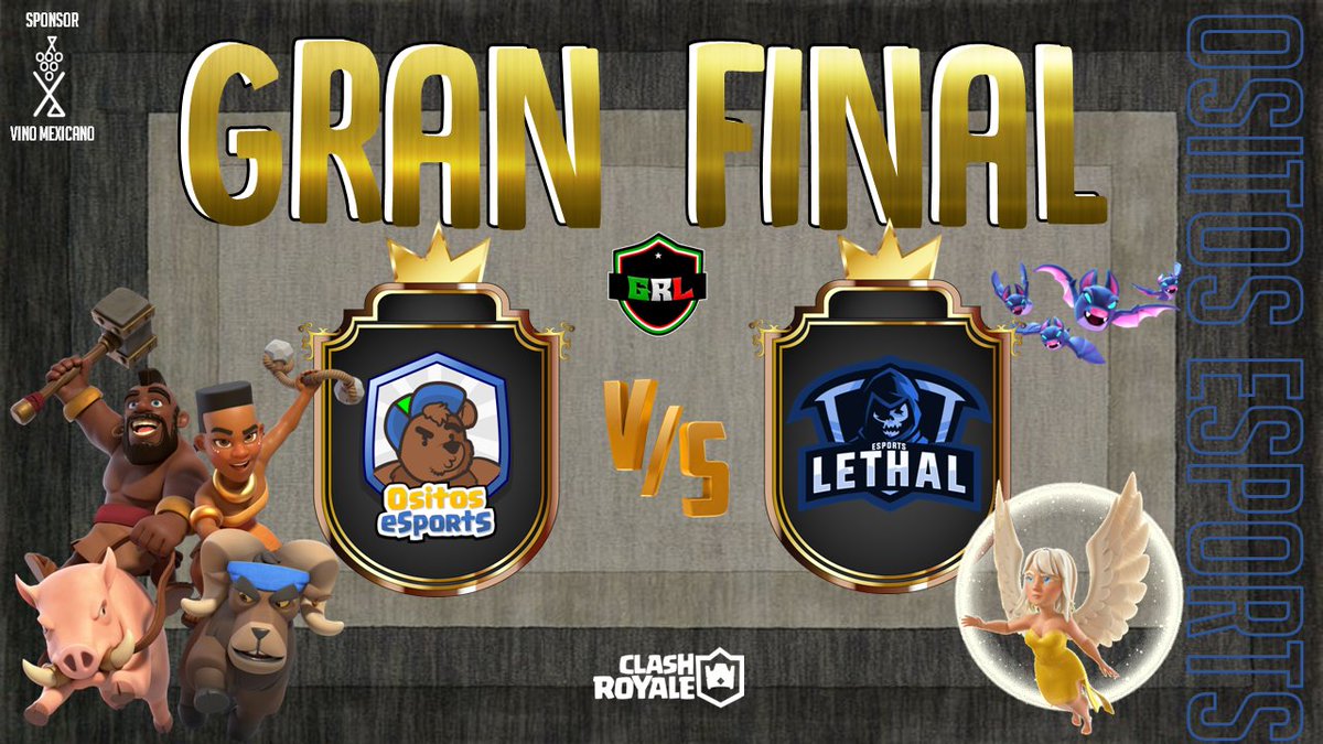 Ositos eSports (@ositosesports) on Twitter photo 🧸 - A un paso de ganar nuestro primer final
🏆 - #GRL
🆚 - <a href="/lethalesportsx/">Lethal eSports CR</a>
🗓️ - Sábado 27 de Marzo
⏰ - 20:00 🇲🇽 21:00 🇵🇪
🐻 - #OsitosConTodo
👩 - Capitana
<a href="/LaurithaCR/">OS - Lauritha</a>
👨💼 - CEO
@TJS_Iran_R
🎙️ - Caster
<a href="/CJcorporation91/">CJ_corporation</a>
🔯 - Sponsor - 🍷🇲🇽
<a href="/nestorvinomx/">NESTOR CRUZ JUAREZ</a>
🎨 - Diseño
<a href="/CaveQs/">QS I Cave</a> 🧸 - A un paso de ganar nuestro primer final
🏆 - #GRL
🆚 - <a href="/lethalesportsx/">Lethal eSports CR</a>
🗓️ - Sábado 27 de Marzo
⏰ - 20:00 🇲🇽 21:00 🇵🇪
🐻 - #OsitosConTodo
👩 - Capitana
<a href="/LaurithaCR/">OS - Lauritha</a>
👨💼 - CEO
@TJS_Iran_R
🎙️ - Caster
<a href="/CJcorporation91/">CJ_corporation</a>
🔯 - Sponsor - 🍷🇲🇽
<a href="/nestorvinomx/">NESTOR CRUZ JUAREZ</a>
🎨 - Diseño
<a href="/CaveQs/">QS I Cave</a>