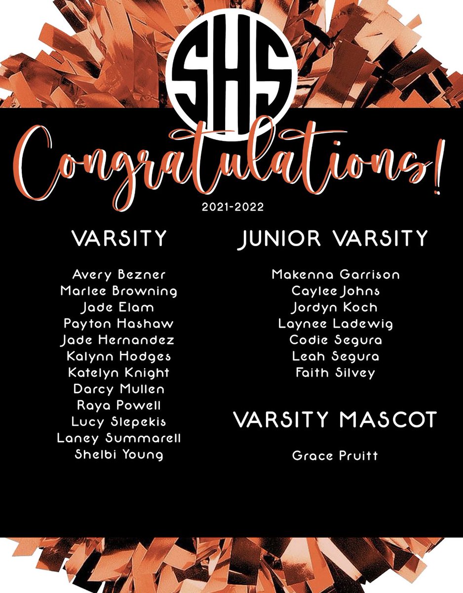 SVTigerSpirit's tweet image. Presenting the 2021-2021 squads! #tigerpride