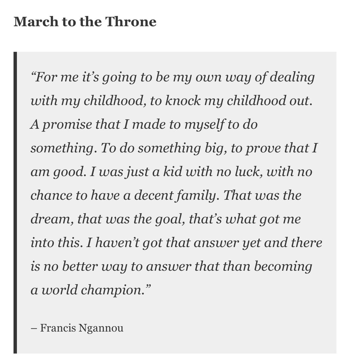 worstNFTtrader's tweet photo. Tonight is your night!!@francis_ngannou
#nftart #ufcnft #nftufc #UFC260 #makersplace @makersplaceco https://t.co/rGzmushQsZ