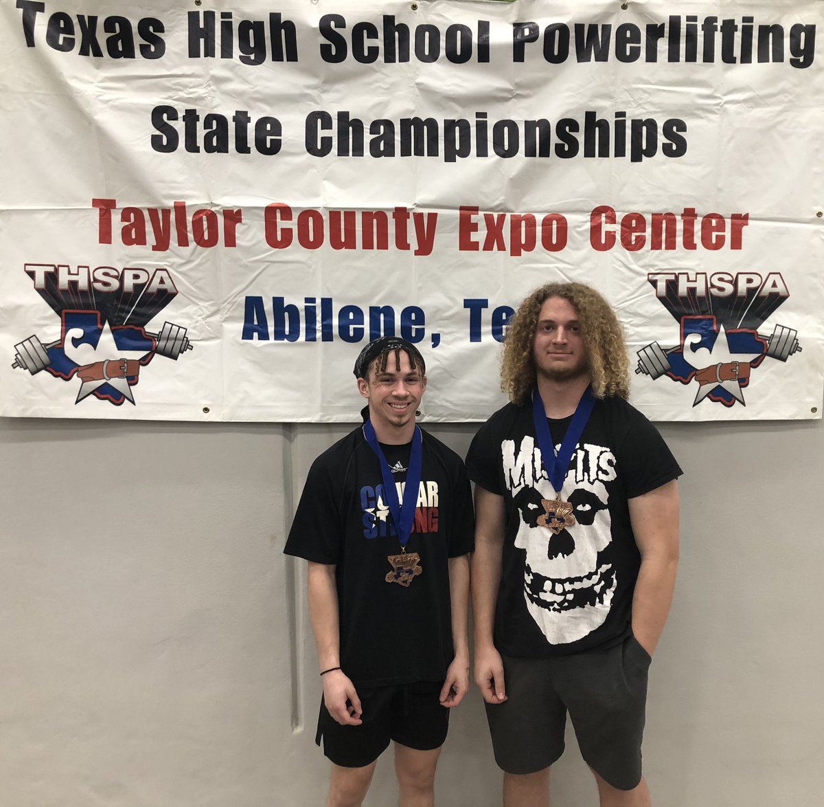 Tommy Hession placed third and Luke Miles placed fifth at the state powerlifting meet. Great work from both of these young men. <a href="/TheCougarWay/">CollegeStationCougs</a> <a href="/CSHSCougarClub/">CSHS Cougar Club</a>