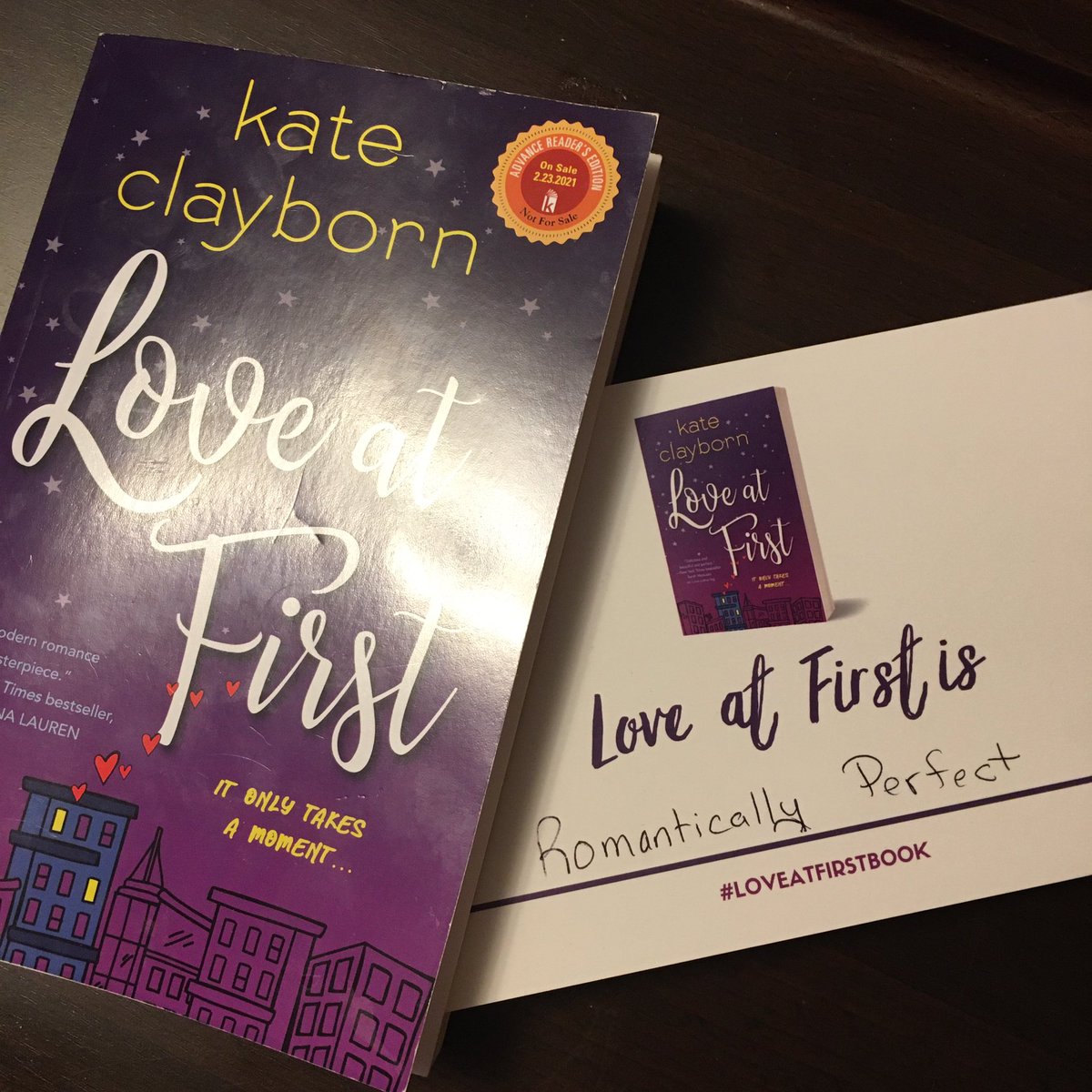 MarksvilleandMe's tweet photo. I really enjoyed reading Love at First by @kateclayborn.author I found it Romantically Perfect #loveatfirstbook by  #shespeaks @shespeaksup @kensingtonbooks #freesample  #currentread #lovestory #ad #blookclub #ad #romance check it out at https://t.co/vun0IFDYjg https://t.co/0iWFVO7WJJ