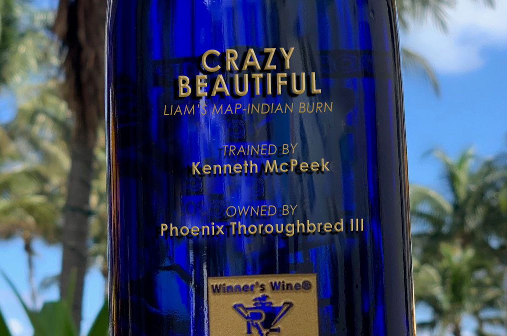 IgnitionSpirits's tweet photo. We all know one of them....those gorgeous creatures that step into a room and make our heart stop beating 💋💔 #crazybeautiful congrats @KennyMcPeek and @jose93_ortiz for the graceful win #roadtotheoaks https://t.co/17kHPus79J