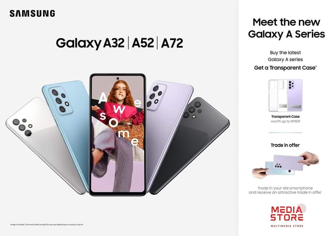 MediaStorelb's tweet photo. The All New Samsung #Galaxy A32 A52 A72 !! 
Now Available !!

https://t.co/0Ruzxf89XJ

#MediaStorelb #samsunggalaxy #samsung https://t.co/fzmHDHpc24
