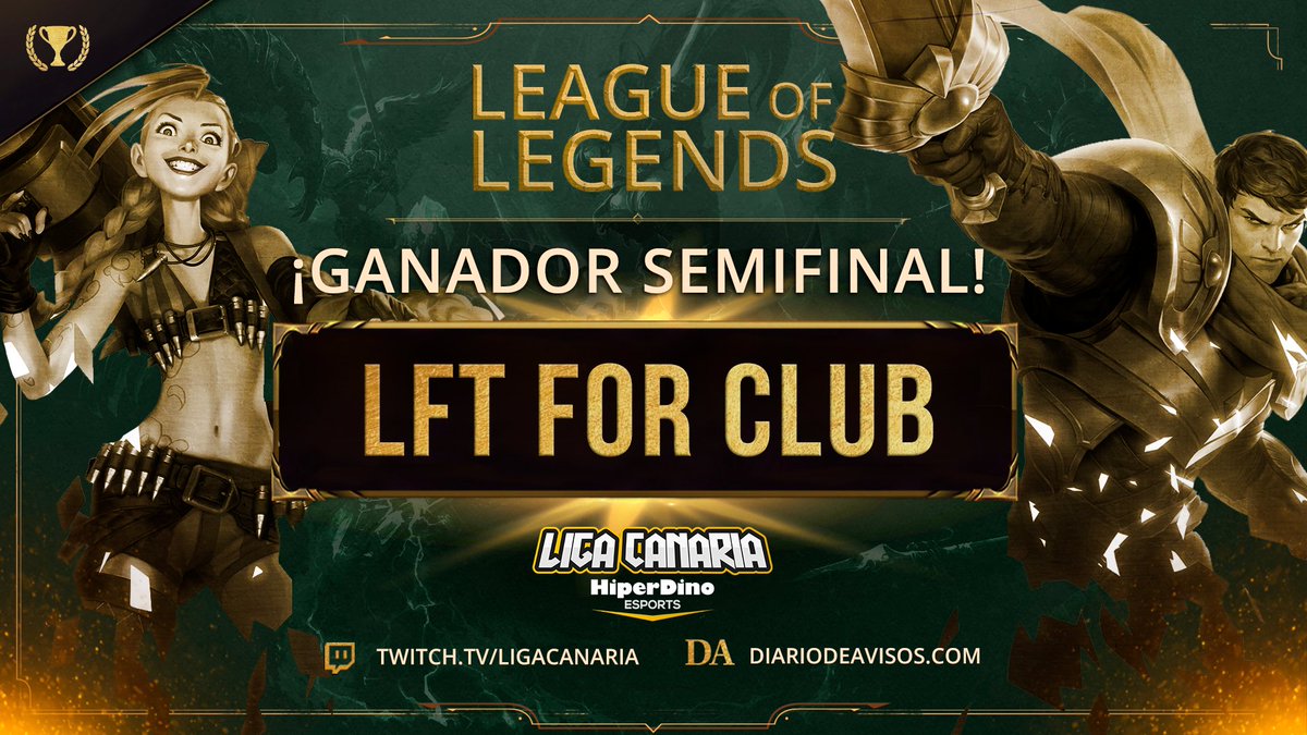 LigaCanaria's tweet photo. ¡#LFTForClub se convierte en el 2º finalista del split 2 de League of Legends! 🏆 #LigaCanariaHD
Felicidades también a #ProyectoMachamp 👏
¡Y ahora entrevistamos a ambos equipos en https://t.co/JTvrVRkbbt y https://t.co/Up7IsrBNcX! 🎬 https://t.co/NFlFHxXtmk