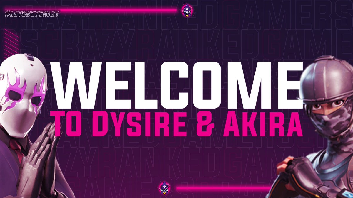 LookingForOrgBS's tweet photo. [#Fortnite]

Due to their OP recent performances, we are proud to announce to you the upcoming from @DysireEU &amp; @Akira_fn as Fortnite player. 

They will so complete the astral trio🌠

CRG Astral 🌠: 
🔰 @His0kaEU 
🔰 @DysireEU 
🔰 @Akira_fn 

#LetsGetCrazy🚀 https://t.co/KJEgp8nQ7B