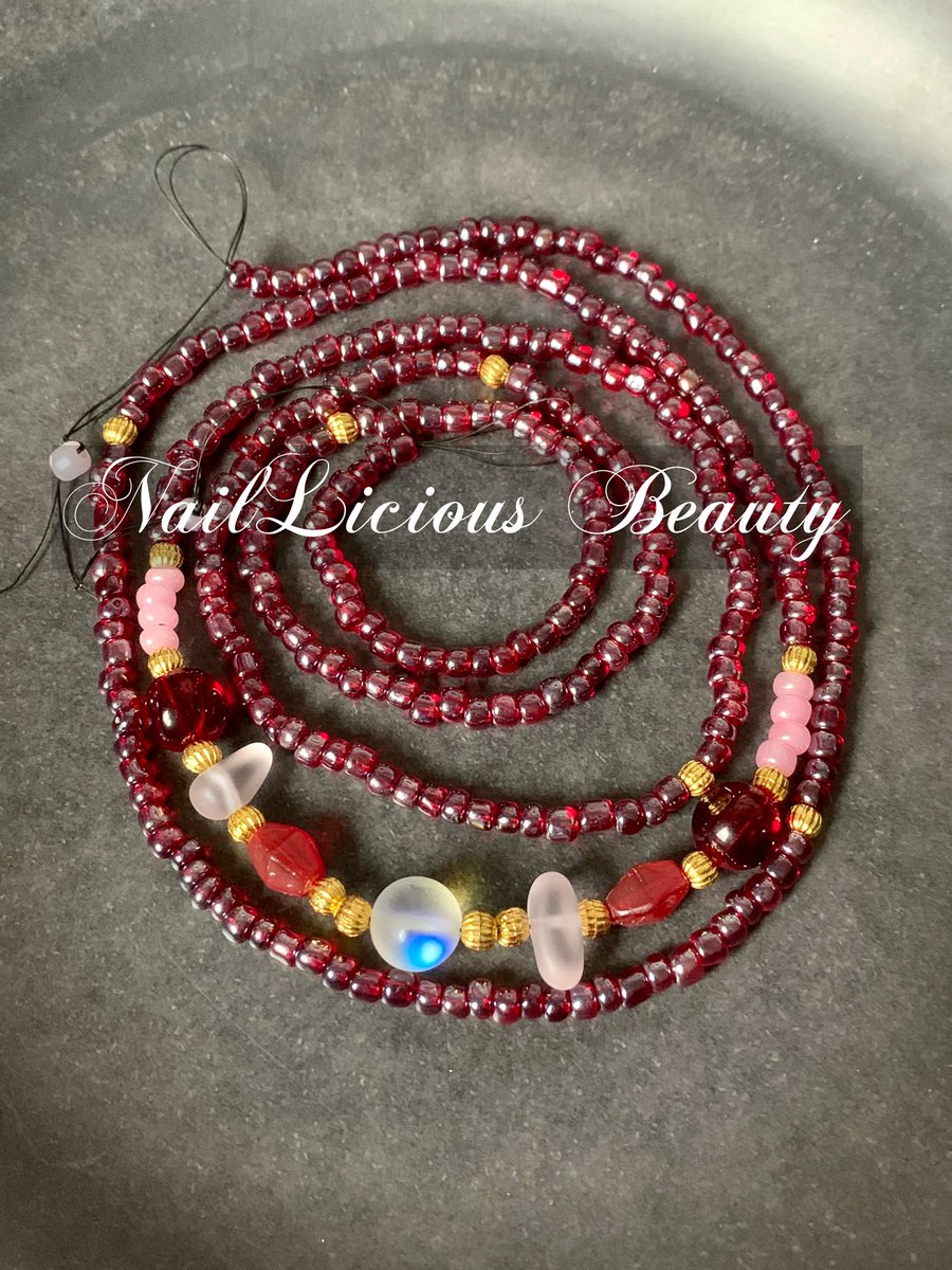 NailLiciousBty's tweet photo. Permanent waist beads are now available in our Etsy shop! https://t.co/rGQeyM9Y3j We have some to help with every part of your manifesting and spiritual wellness journey. #Meditation #Etsy #AbujaTwitterCommunity #BlackOwnedBusiness #SmallBusinessSaturday #smallbusiness https://t.co/aRL8UjF39z