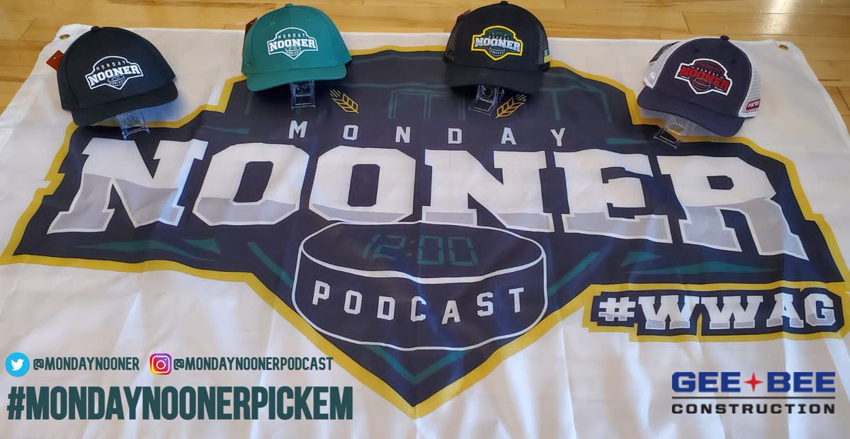 MondayNooner's tweet photo. It’s #mondaynoonerpickem time!

 #LetsGoOilers  &amp; #LeafsForever  

Correctly predict the first goal scorer, and win a new Nooner lid!

Who you got?! 

Big thanks to #GeeBeeConstruction &amp; @TalbotMcleod.

 Remember the hashtag! https://t.co/ZcS2OKIq3I
