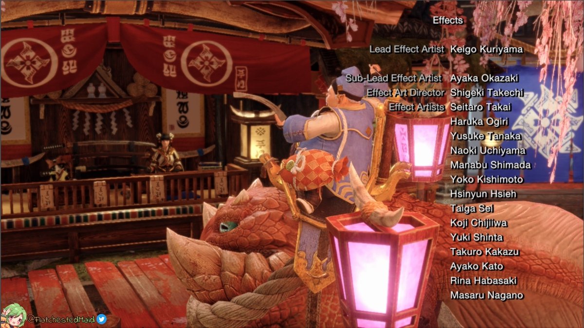 FlatchestedMaid's tweet photo. I have reached the credits scenes. This is with me finally clearing every single Village quest up to this point. #MonsterHunter #MonsterHunterRise #MHRise #SoloOnly Please remember to have pride and solo everything. https://t.co/4MkPvqXHd5