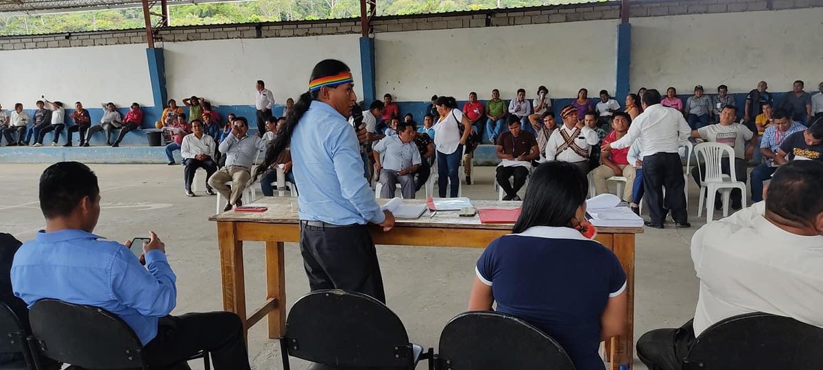 confeniae1's tweet photo. Dirigentes de la Confeniae participaron de la Asamblea de la Federacion de la Nacionalidad Shuar de Pastaza #Fenashp realizada en la comunidad Tsuraku https://t.co/HVP5Skf9rk