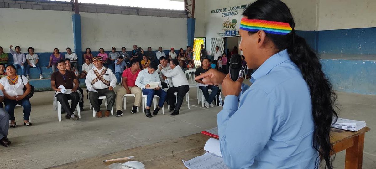 confeniae1's tweet photo. Dirigentes de la Confeniae participaron de la Asamblea de la Federacion de la Nacionalidad Shuar de Pastaza #Fenashp realizada en la comunidad Tsuraku https://t.co/HVP5Skf9rk