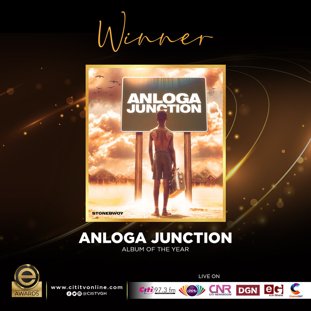 BhimNativesGh's tweet photo. 1GAD @stonebwoyb with the double. BhimNation 🚀🌎

Album Of The Year &amp; Male Artist Of The Year!!  #EAAwards https://t.co/DDvDM6lxDH