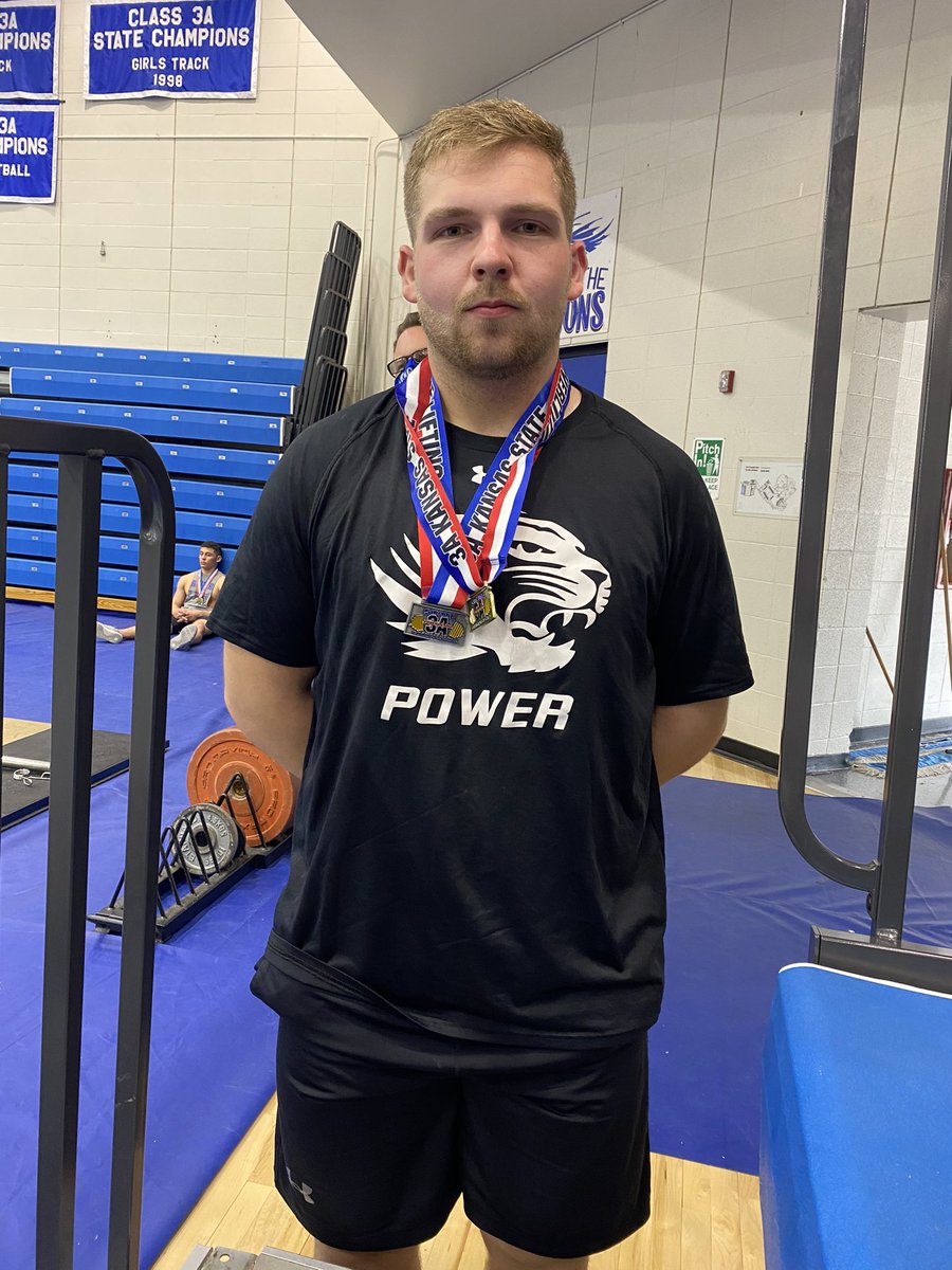 Senior <a href="/TillmanHartner/">Tillman Hartner, CSCS</a> finished 2nd overall in his weight class, and had the state championship squat at 520 pounds! <a href="/CCCHS_Tigers/">Clay Center Tigers</a>