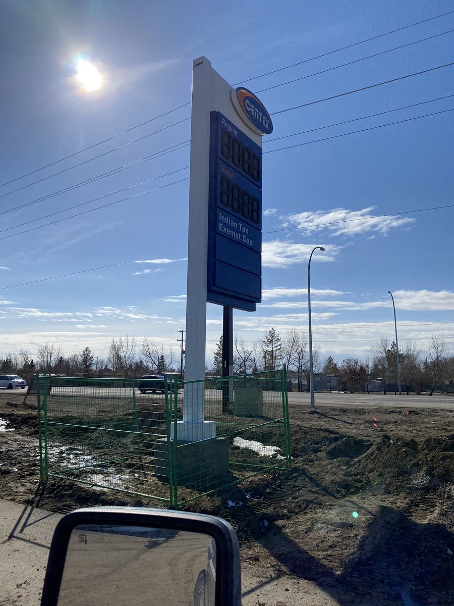 Red Pheasant Cree Nation will be opening its Centex C store fuel station  in April 2021 on its North BATTLEFORD , Saskatchewan urban reserve property