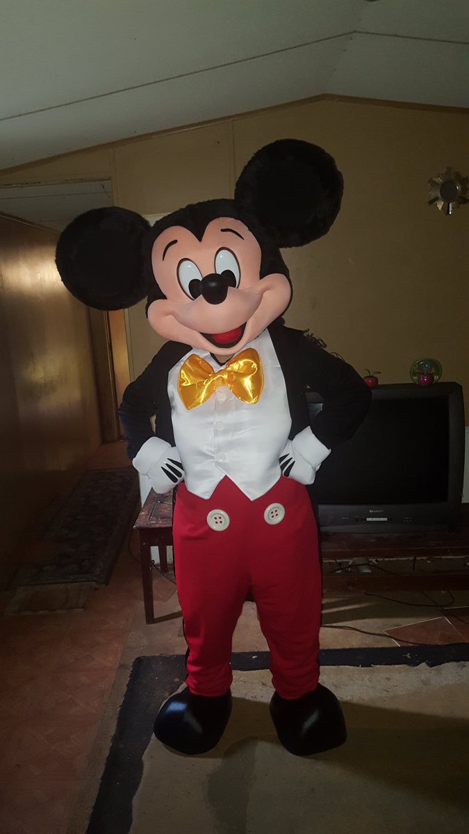 DisneyTrueStar's tweet photo. Hiya everyone? please give a big shout out to @CoolestHedgehog in my couldhouse hangout DM group with @lucky_rabbitos I asked her as soon as her Mickey Mouse mascot arrive to send photo's and She just did yay!!!!!!!!!!! 😊💕🎆🎆🎆🎇🎇 https://t.co/B7iYNen91k