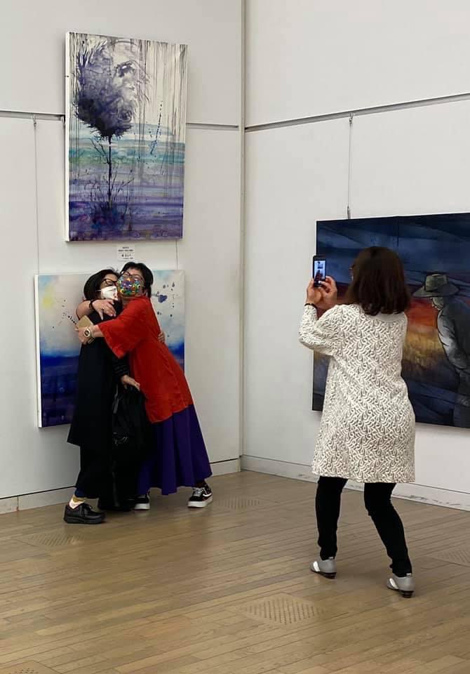ateliershirabe's tweet photo. アンデパンダン展もあと２日
＃第７４回日本アンデパンダン展 https://t.co/lKZ1jJstDM