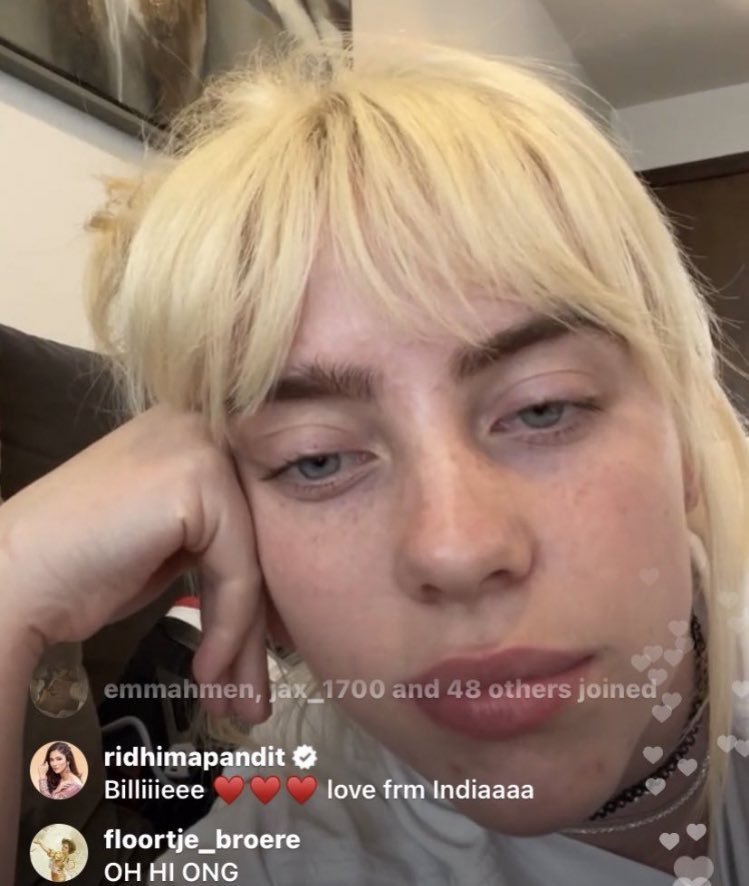 ourpartyisover's tweet photo. THIS IS HOW BILLIE EILISH LOOKS LIKE WITHOUT ANY MAKEUP.... https://t.co/Scew8Ol69l