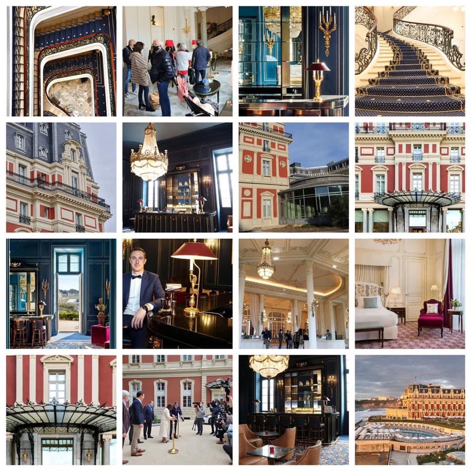 helloparishotel's tweet photo. Réouverture réussie #palace #biarritz Les clients au rdv !
#HotelduPalais #HotelduPalaisBiarritz #Biarritz #luxury #luxuryhotel #UnboundCollectionbyHyatt #Hyatt #renovation @Hyatt @hoteldupalais https://t.co/x6mGdhgx2a
