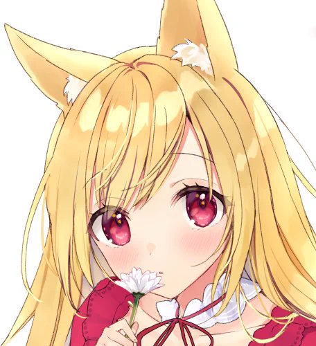 コミッションでキツネ耳ちゃん 