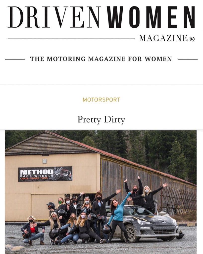 BeautyAndKeys's tweet photo. Driven Women Magazine has featured ‘Pretty Dirty: All Female Rally’! 👩🏻‍🤝‍👩🏼💄🚗

https://t.co/JEz4IkaC1S

#BeautyandKeys #DirtFish #PrettyDirty @DirtFishRally @DrivenWomenMag #cargirl #subaru @subaru_usa #rallygirl #subarugirl https://t.co/zTArki2DmA