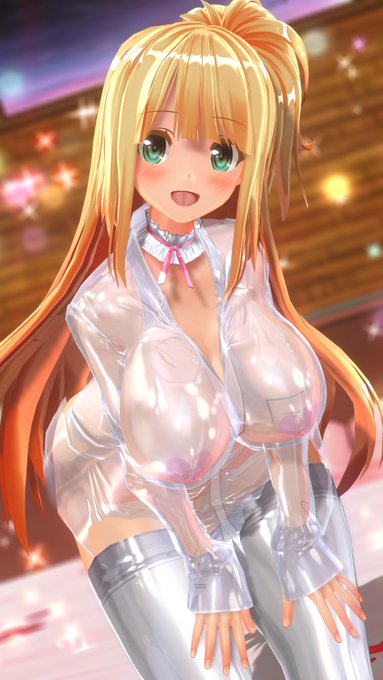 透けワイ金髪美少女
#COM3D2 