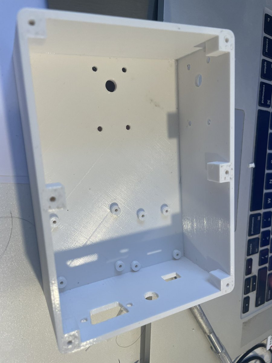 asphotos's tweet photo. All 3D Printed up and ready for the electronics. A simple #sarcnet #minirotator project with arduino to track #ariss #hamr #hamradio #vk3bq #vk3dns https://t.co/WyRlNVDYw1