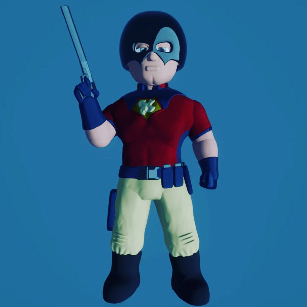 DissObeyStudios's tweet photo. Peacemaker
The first out of my #jamesgunnsuicidesquad collection
Who should I do next ? 🤔
#madeindreams #dreamsps4 #dcfanart #dcuniverse #dccomics #dcsuicidesquad #peacemaker @johncena #johncena @johncena @jamesgunn #jamesgunn https://t.co/Y5KHlYgVbg
