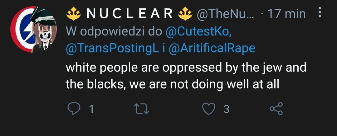 CutestKo's tweet photo. @TheNuclearGuy Are you suffering dementia too ? https://t.co/0RaaMt4ZWh